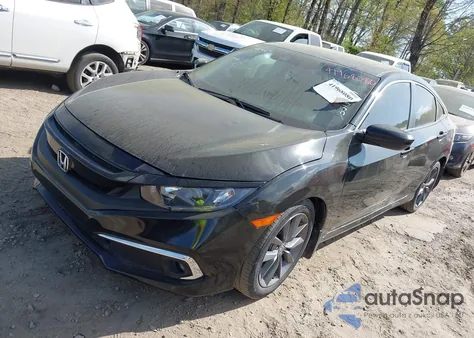 2019 Honda Civic Ex from USA, damaged, VIN JHMFC1F39KX000533